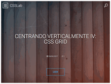 Tablet Screenshot of csslab.cl